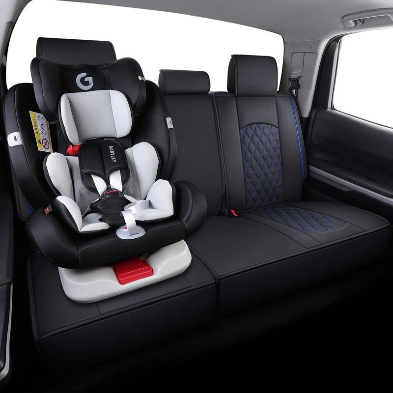 YIERTAI Rear Seat Covers for Tundra SR5 2008 2009 2010