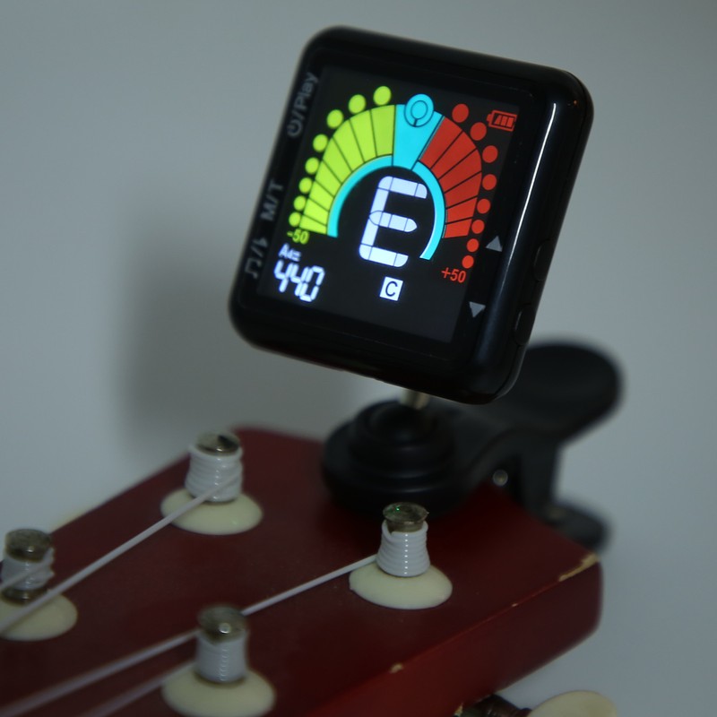 Metronome Tuner Clipon Rechargeable 2 in 1 Multifunctional String Instrument