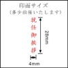 Inaugural Greetings (0.1 x 1.1 inches (4 x 28 mm),