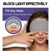 Mavogel Cotton Sleep Mask - Updated Design Light Blocking Sleep