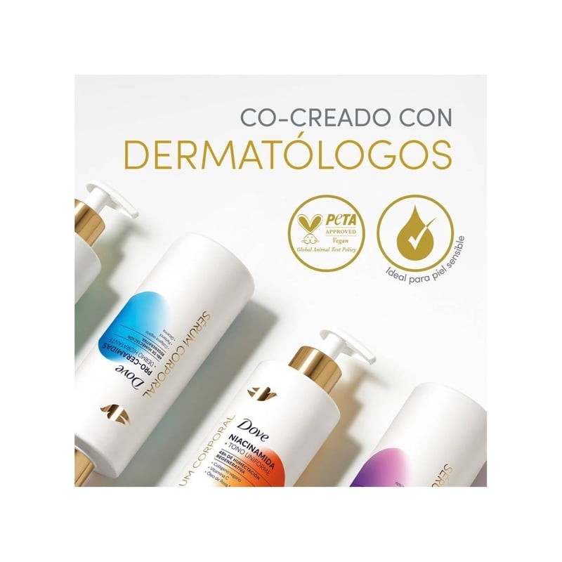 Sérum corporal Dove tono uniforme con niacinamida 200 ml