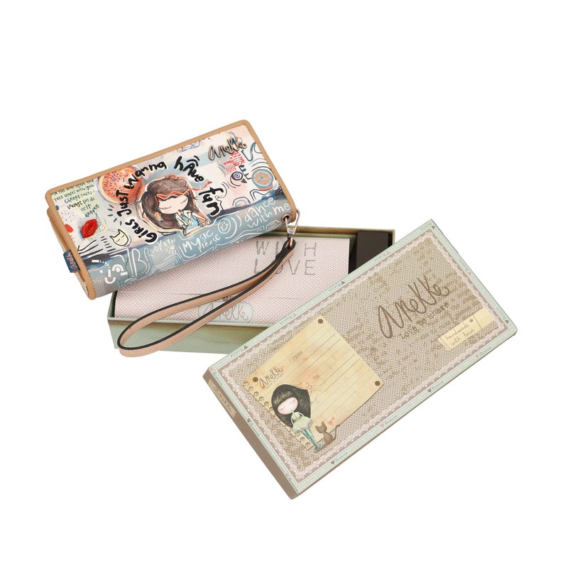 Anekke Fun&Music Wallet 18.5 cm, multi-coloured, Elegant