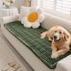 FUNNY FUZZY Pet Couch Covers for Sofa, Washable Dog Couch