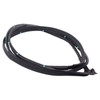 ApplianPar Front Driver and Passenger Side Door Seal Rubber Gasket