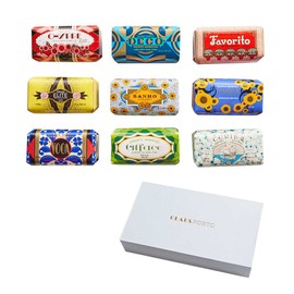 CLAUS PORTO DECO MINI SOAPS Set of 9 [Wrapping/Message Card Compatible] Soap, Soap, Shea Butter, Moisturizing, 100% Plant-Derived, Portugal, Relax