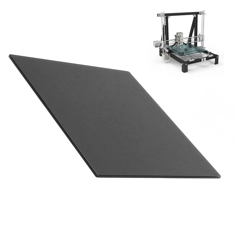 3D Printer Glass Platform 229x257x4mm Microporous Coating Tempered Glass Build