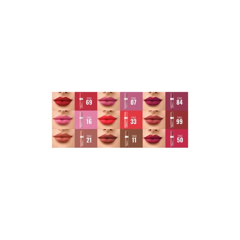 Renova Kit 4 Labiales Liquido Matte Infinity Ink Color Gama