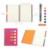 Kesote A5 Cuaderno con Pestañas Divisorias y Bolígrafo de 6