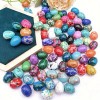10 Pcs Natural Multi-color Gems Crystal Healing Mineral Eggs Quartz