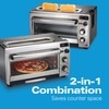 Hamilton Beach 2-in-1 Countertop Toaster Oven and Long Slot 2