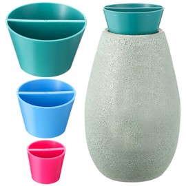 LOYIM 3 Pcs Rim Cone Pottery Tool, Multiple Sizes Ceramic Rim Shaper Cone, 3D Printed Pottery Craft Fixing Tool for Clay Enthusiasts (Xs, S, M)