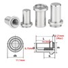 20Pcs M6-2 Stainless Steel Rivet Nut Waterproof Sealing Riveting Nuts