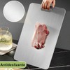 Tabla Para Picar Acero Inoxidable, Tabla de Cortar de Cocina,