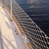 Salty Reef Marine Hardware Safety Netting for Boat Lifeline, Railing,