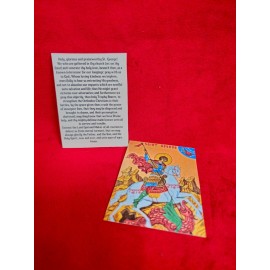Saint George Laminated Orthodox Prayer Card Set - 10-Pack
