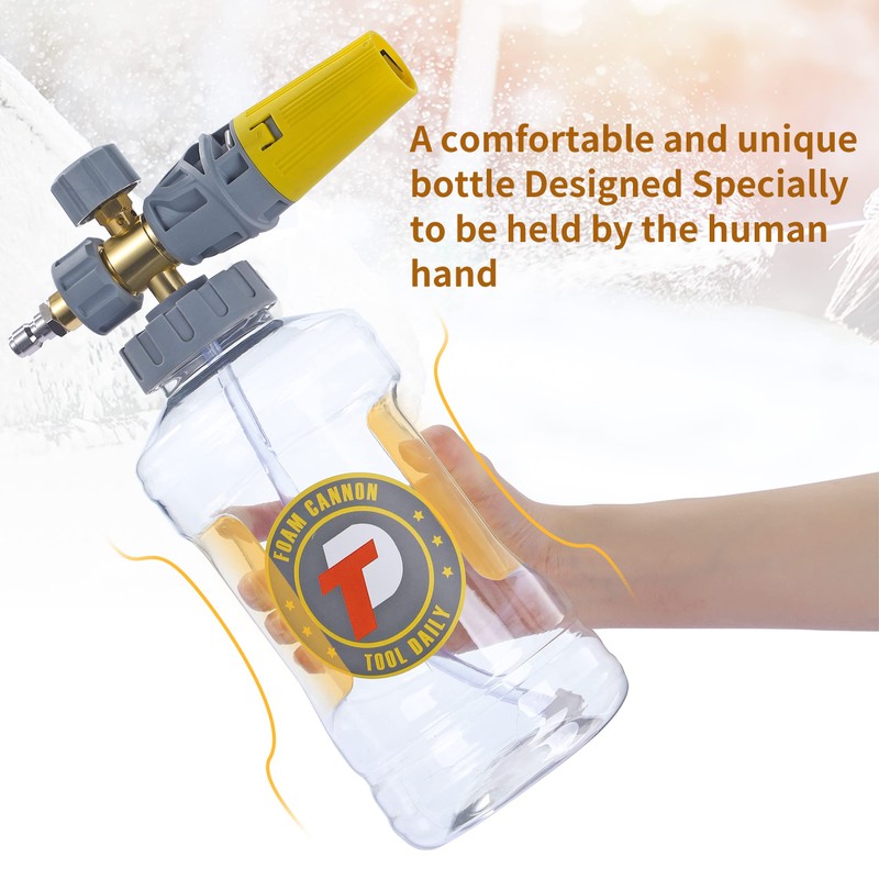 Tool Daily Foam Cannon, Adjustable Foam Blaster, Snow Foam Lance