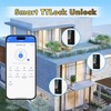 Biometric Smart Lock Deadbolt. Keyless Entry Door Lock with App