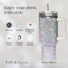 cuteolivia 40 Oz Tumbler With Handle Studded Tumbler With Lid