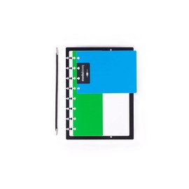 Modubooq - Modular front and back cover for discbound notebooks - Modular Reusable Smart Notebook A5