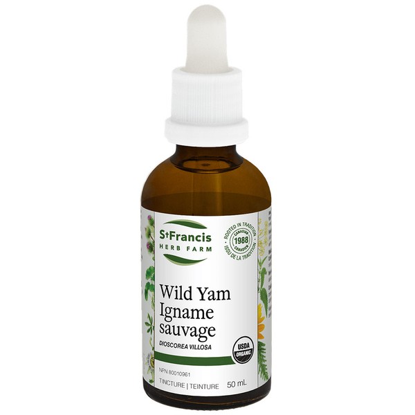 St. Francis Wild Yam Liquid Tincture, 50ml