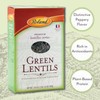 Roland Foods Premium French Green Lentils, Whole Dry Legumes, 17.5