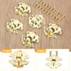 10 x Vintage Box Latch Hasp 30 x 30mm Jewelry