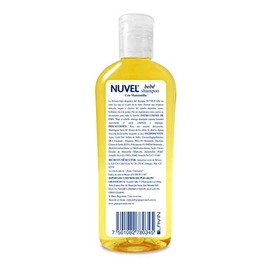 Nuvel Shampoo para Bebé de Manzanilla 250 ml | Sin Lágrimas | Hipoalergénico | Con Extracto Natural de Manzanilla | Cabello Suave | Brillante y Fácil de Peinar | No Irrita Ojos ni Piel