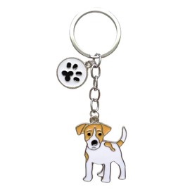 POYAMUSE Enamel Dog Pet Keychain - A Heartwarming Memorial and Adorable Accessory keyring for Dog Lovers-beagle