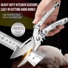 Plys All Purpose Heavy Duty Scissors: Poultry Shears Stainless Steel