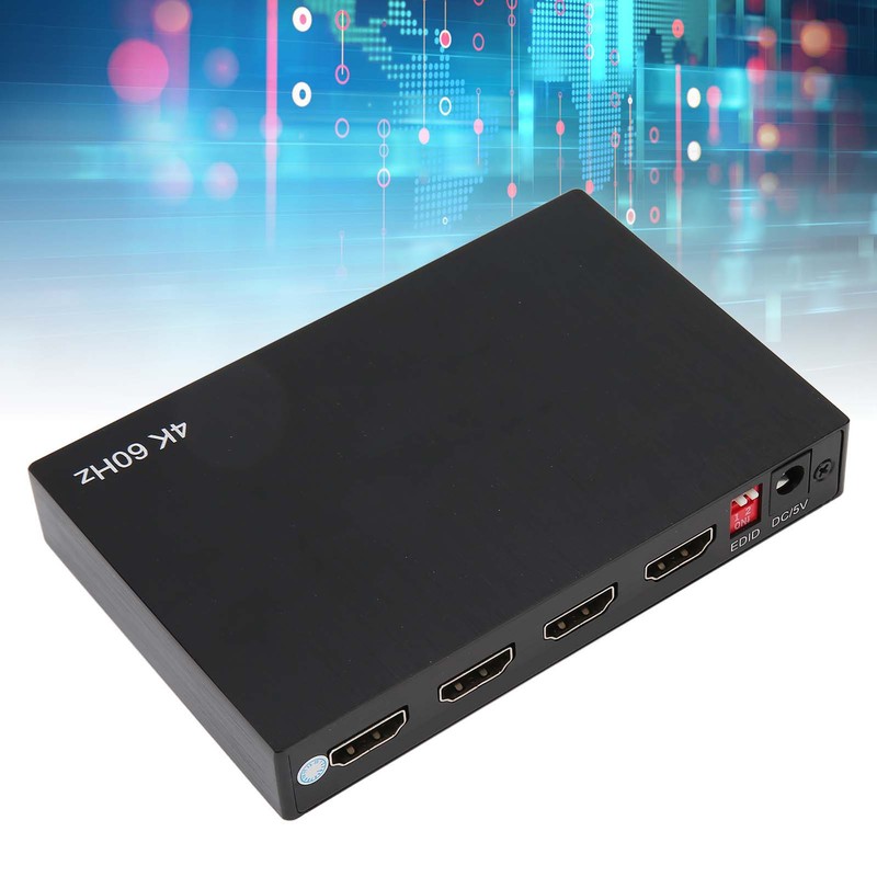4K 60Hz HD Multimedia Interface Switch Splitter 4K 3D 1080P
