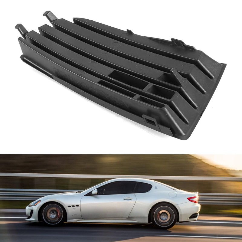 Ticha Front Bumper Lower Grille Fog Light Frame Cover Left