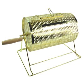 Treasure Gurus Brass Raffle Ticket Drum Lottery Ball Tumbler Game Prize Charity Function Spinner