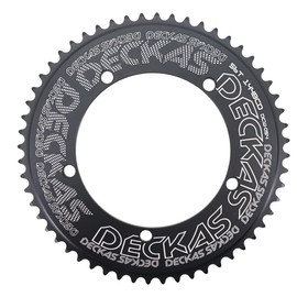 DJC 144BCD Bike Chainring Fixed Gear Fixie Track Bike 1/2 * 1/8" Single Speed Round Chainring 44 46 48 50 52 54 56 56T Chainwheel (44T)