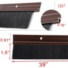YXQ 2Pcs Door Brush Bottom Sweep (2.5" Width X 36.5"