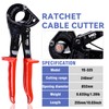 HKS Ratchet Cable Wire Cutter Heavy Duty for Cutting Electrical