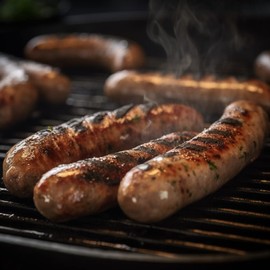 Comeaux's Extra Hot Pork Boudin (Pack Of 3) - Spicy Louisiana Cajun Boudin, Perfect for Any Meal, Perfect for Grilling and Frying, Geaux Eat More Boudin