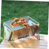 Mipcase Portable Camping Grill Barbecue Rack for Outdoor Bbq Lightweight