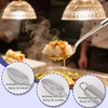 3PCS Slotted Spoon, Strainer Spoon, Large Serving for Cooking, Mixing