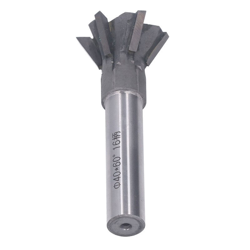 60 Degree Dovetail Cutter 6 Flute Fast Drilling Speed Carbide