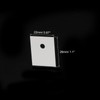 PATIKIL 30pcs 4mm Hole High Hardness Alumina Ceramic Sheet Cooling