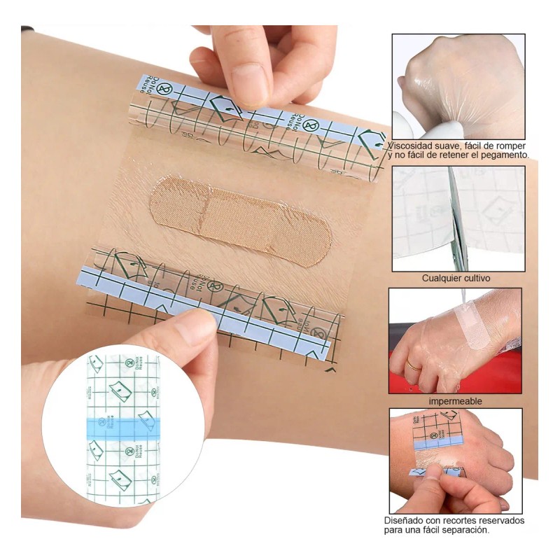 Rollo Protector Para Tatuajes Tattoo Care, 3 UnidadesVendaje para tatuajes5
