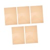 TEHAUX PVC Film Light Filters 5 Sheets for Lighting and