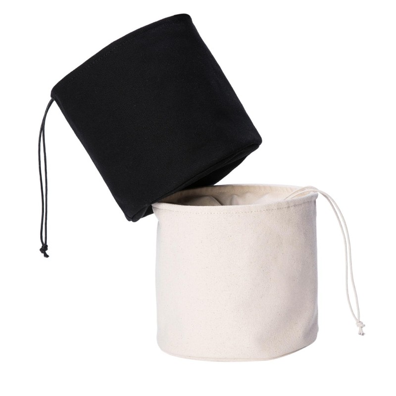 YONBEN Tall Purse Organizer Insert Womens Canvas Round Handbag Organizer