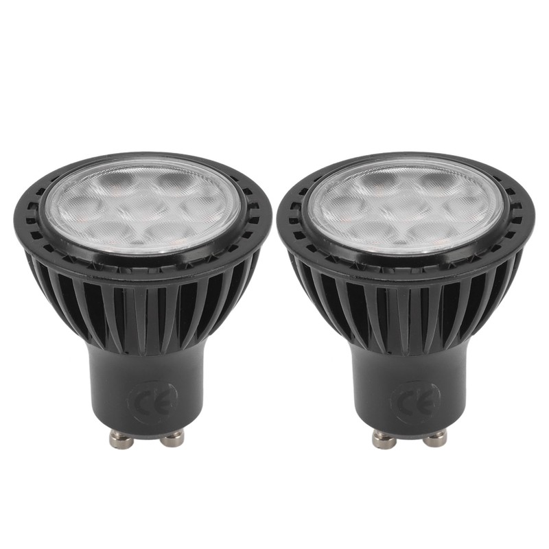 2PCS GU10 Spotlight Bulb 3000K 7W Warm Light LED Bulb