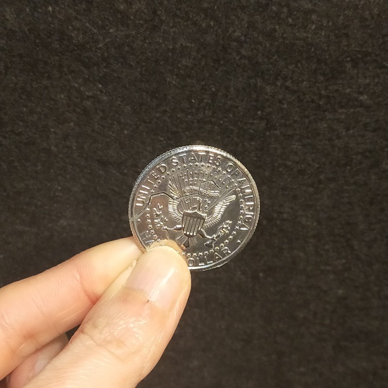 Magic of Nibbling Coins (Just bite a coin and blow