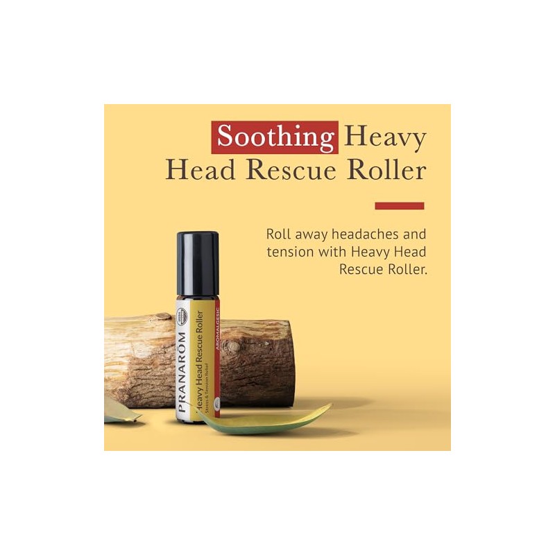Pranarom - Heavy Head Rescue Roller - 8ml