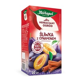 HERBAPOL HERBATA Śliwka z cynamonem (20 * 2,5G) 50G - Plum and cinnamon TEA