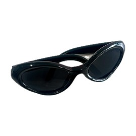 Plush Sunglasses, For 3.9 - 5.9 inches (10 - 15 cm), Black, Sewing Clothes, Kigurumi, Accessories, Geek Search, Doll, Mascot, Kpopdoll Costume