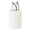 Mkono Plush Lined Eyeglasses Holder Metal Protective Glasses Holder Stand
