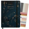 Bullet Journal Notebook A5 Dotted, Incl. Pen Holder, Frog Pocket,